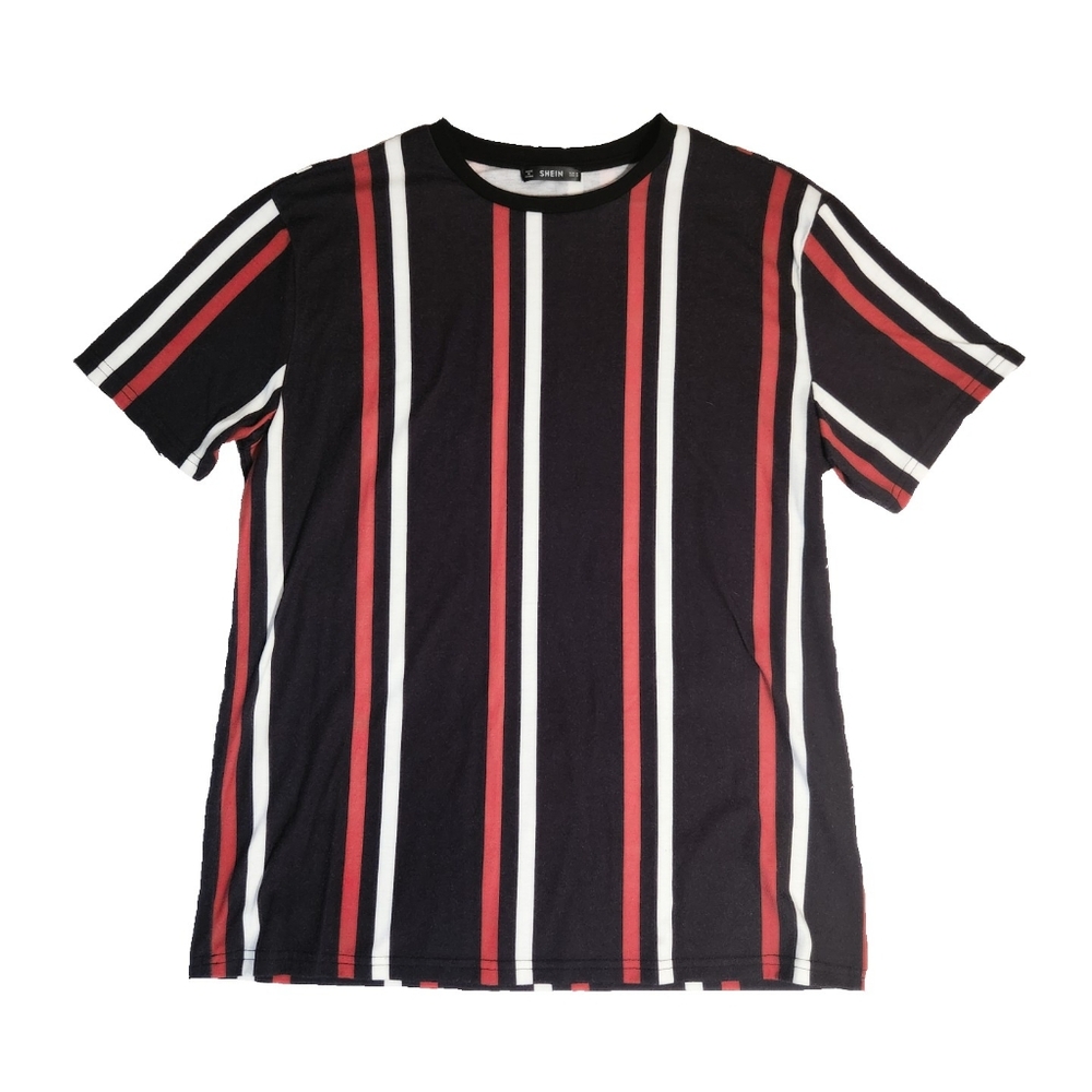 SHEIN - Men's Striped Tee